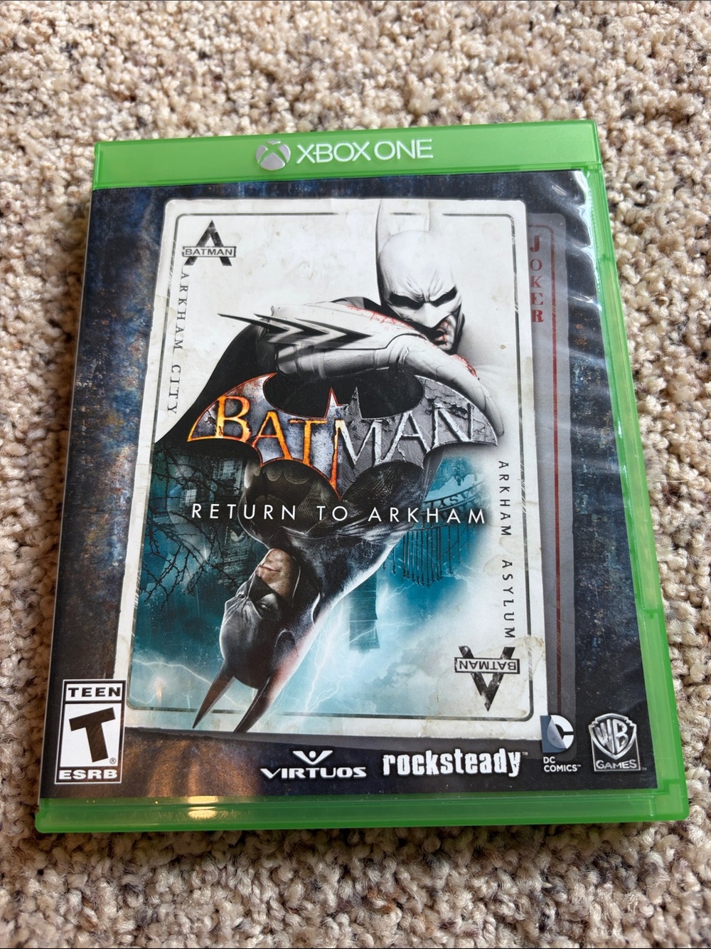 Batman Return to Arkham 2 Disc Xbox One Video Game